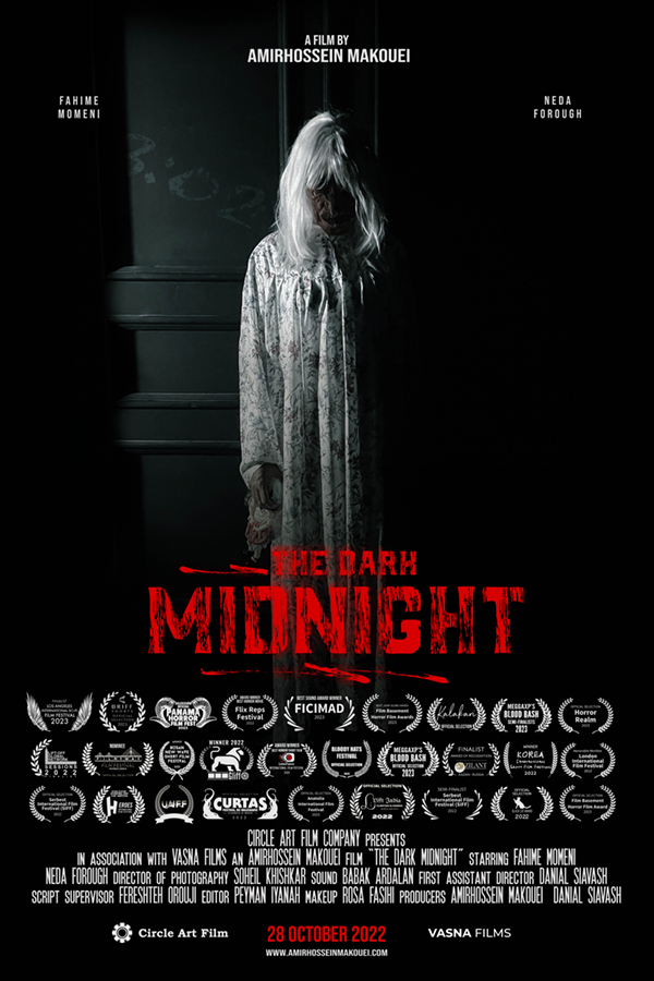 Amirhossein Makouei Horror Film Movie Poster Dark Trailer